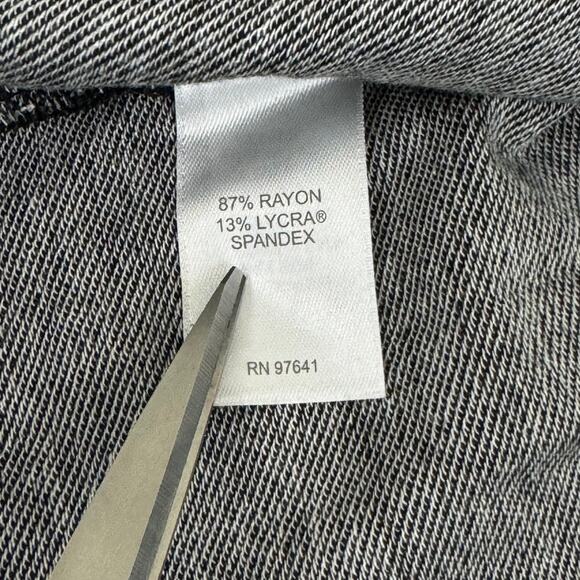 J. Jill Pants Women’s S Herringbone Black Gray Wearever Collection Pull On Slim - Picture 5 of 10